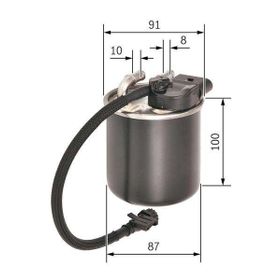 Bosch V Class W447 14 Vito W447 14 Yakıt Filtresi