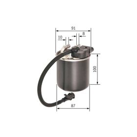 Bosch V Class W447 14 Vito W447 14 Yakıt Filtresi