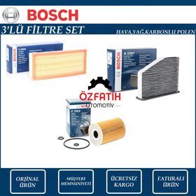Bosch Volkswagen Caddy 1.6 TDI 2010 2015 Filtre Bakım Seti