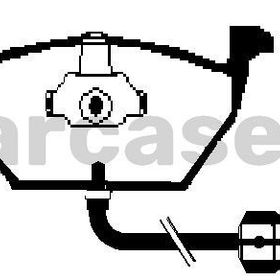 Bosch Volkswagen Caddy 1.9 TDI 2004-2010 Ön Fren Balatası