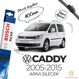 Bosch Volkswagen Caddy Arka 2005-2015 Rear A400H Silecek