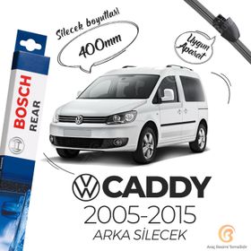 Bosch Volkswagen Caddy Arka 2005-2015 Rear A400H Silecek