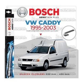 Bosch Volkswagen Caddy Muz 1995-2003 Silecek Takımı