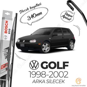 Bosch Volkswagen Golf 4 Arka 1998 2002 ECO 34C Silecek