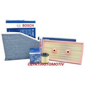 Bosch Volkswagen Golf 5 1.6 FSI 2004 2009 Filtre Bakım Seti
