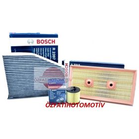 Bosch Volkswagen Golf 5 1.6 FSI 2004 2009 Filtre Bakım Seti