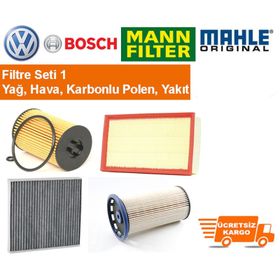 Bosch Volkswagen Golf 6 1.6 TDi 2006 2012 Filtre Bakım Seti