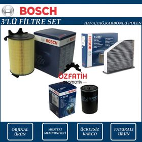 Bosch Volkswagen Golf 6 1.6 TDi 2006 2012 Filtre Bakım Seti