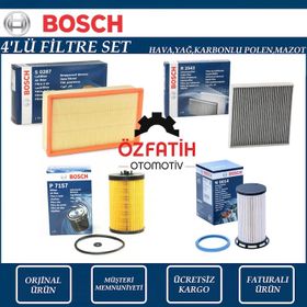 Bosch Volkswagen Golf 6 1.6 TDi 2006 2012 Filtre Bakım Seti