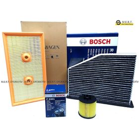 Bosch Volkswagen Golf 6 1.6 TDi 2006 2012 Filtre Bakım Seti