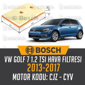 Bosch Volkswagen Golf 7 1.2 TSI 2013-2017 Hava Filtresi