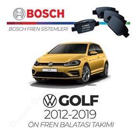 Bosch Volkswagen Golf 7 2012 - 2019 Ön Fren Balata Takımı