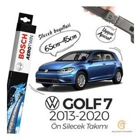 Bosch Volkswagen Golf 7 Muz 2013-2020 Silecek Takımı