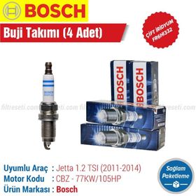 Bosch Volkswagen Jetta 1.2 TSI 2011-2014 Çift İridyum Buji