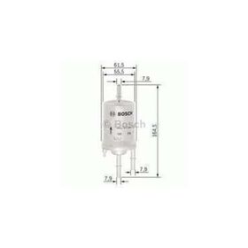 Bosch Volkswagen Jetta 1.6 FSI 2005-2008 Benzin Filtresi