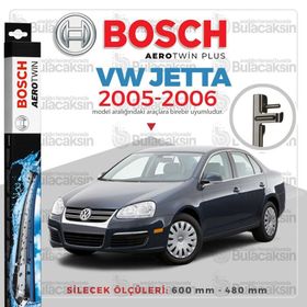 Bosch Volkswagen Jetta Muz 2005-2006 Silecek Takımı