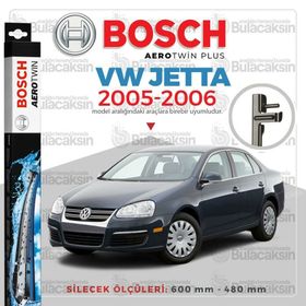 Bosch Volkswagen Jetta Muz 2005-2006 Silecek Takımı