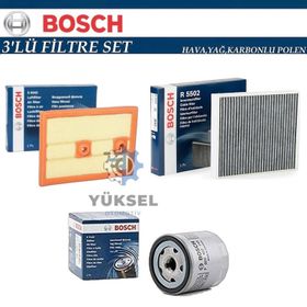 Bosch Volkswagen Polo 1.2 TSI 2014 2017 Filtre Bakım Seti