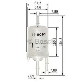 Bosch Volkswagen Polo 1.4 2009-2014 Benzin Filtresi