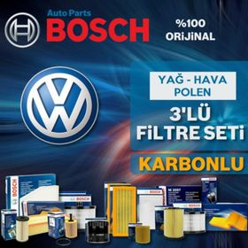 Bosch Volkswagen Polo 1.4 TDI 2001 2005 AMF BAY Filtre Bakım Seti