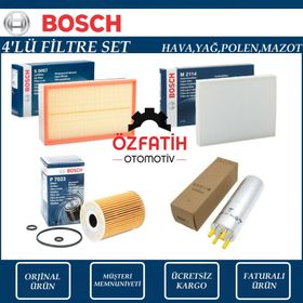 Bosch Volkswagen Transporter T5 2.0 TDI 2010 2014 Filtre Bakım Seti