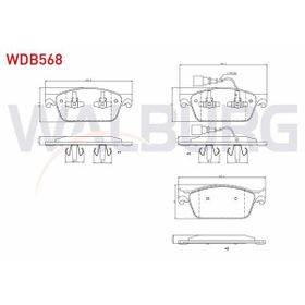 Bosch Volkswagen Transporter T5 2.5 TDI 2003-2009 Ön Fren Balatası