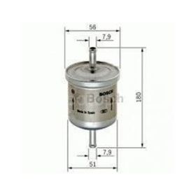 Bosch Volvo C30 2.4i 2006-2010 Benzin Filtresi