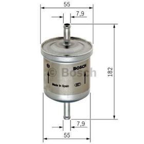 Bosch Volvo C70 II 2.4 2006-2010 Benzin Filtresi