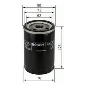 Bosch Volvo V50 2.0 2006-2012 Yağ Filtresi