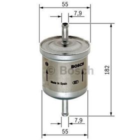 Bosch Volvo V50 2.4i 2004-2010 Benzin Filtresi