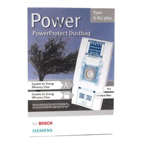 Bosch VS 32A00-VS 33A99 Süpürge 20 Adet Sentetik Toz Torbası