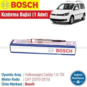 Bosch VW Caddy 1.6 TDI 2010-2015 Kızdırma Bujisi