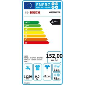 Bosch WAT2448STR Inox Çamaşır Makinesi