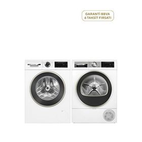 Bosch WGA25202TR Çamaşır Makinesi + WQG25201TR Çamaşır Kurutma Makinesi