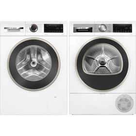 Bosch WGA25202TR Çamaşır Makinesi + WQG25201TR Çamaşır Kurutma Makinesi