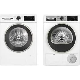 Bosch WGA252Z0TR Çamaşır Makinesi + WQG25100TR Çamaşır Kurutma Makinesi