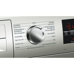 Bosch WTW8541STR A ++ Sınıfı 9 Kg Çamaşır Kurutma Makinesi Inox