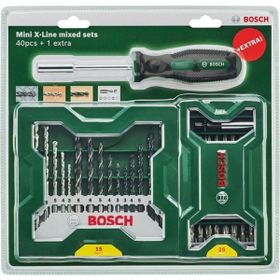 Bosch X-line 15 Parça Delme 25 Parça Vidalama Ucu Seti ve Tornavida