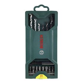 Bosch X-Line 15 Parça Mini Aksesuar Seti