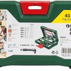 Bosch X-Line 41 Parça Vidalama ve Allen Aksesuar Seti