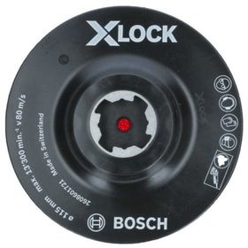 Bosch X - Lock - 115 mm M14 Kağıt Zımpara Tabanı