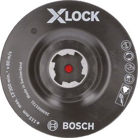 Bosch X - Lock - 115 mm M14 Kağıt Zımpara Tabanı
