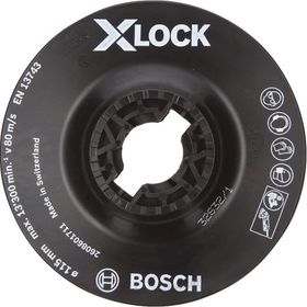 Bosch X - Lock - 115 mm Yumuşak Taban Fiber Disk