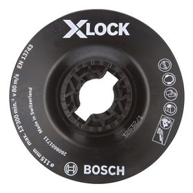 Bosch X - Lock - 115 mm Yumuşak Taban Fiber Disk