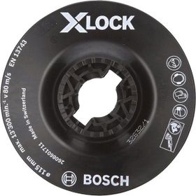 Bosch X - Lock - 115 mm Yumuşak Taban Fiber Disk