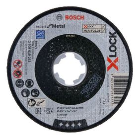 Bosch X-lock 115x2.5 mm Expert Serisi Düz Metal Kesme Diski