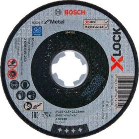 Bosch X-lock 115x2.5 mm Expert Serisi Düz Metal Kesme Diski