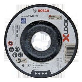 Bosch X-LOCK 115x6.0 mm Expert Serisi Bombeli Metal Taşlama Diski
