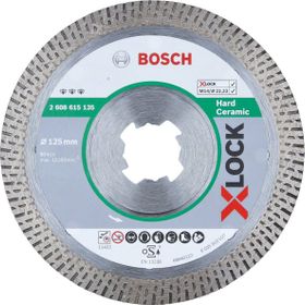 Bosch X-LOCK 125 mm Best Serisi Sert Seramikler İçin Elmas Kesme Diski
