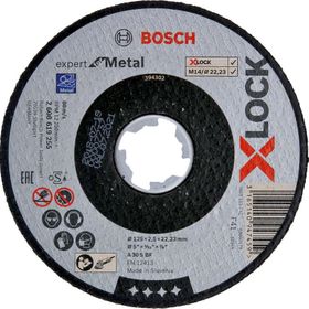 Bosch X-lock 125x2.5 mm Expert Serisi Düz Metal Kesme Diski